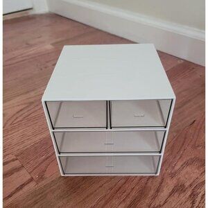New Makeup / Desk Organizer with 4 Drawers, Sundries Vanity Organizer